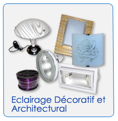 éclairage décoratif et architectural