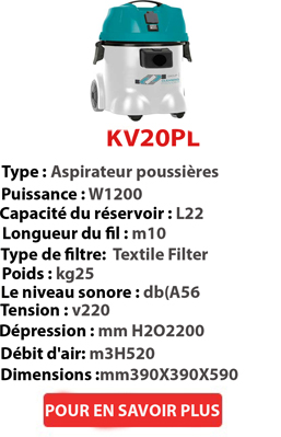 Aspirateur à poussière KV20PL