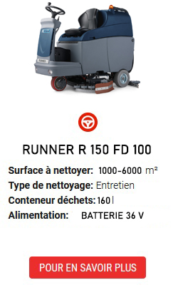 auto-laveuse RUNNER R 150 FD 100