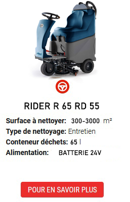 autolaveuse RIDER R 65 RD 55