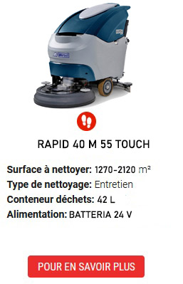 auto-laveuses RAPID 40 M 55 TOUCH