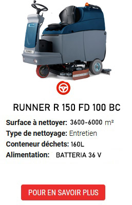 auto-laveuses RUNNER R 150 FD 100 BC