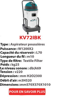 Aspirateur à poussière KV721BK
