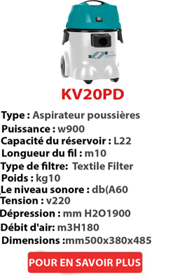 aspirateur POUSSIERE KV20PD