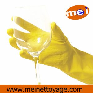 Gants de ménage en caoutchouc imperméables